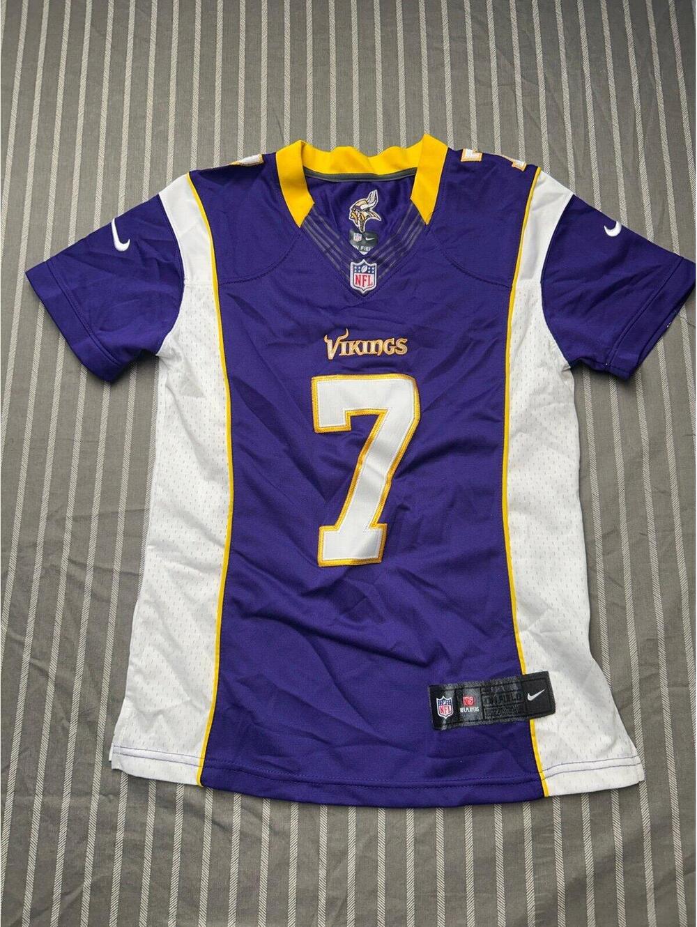 Nike Minnesota Vikings Jersey Adult Small Christian Ponder #7 Nike On Field